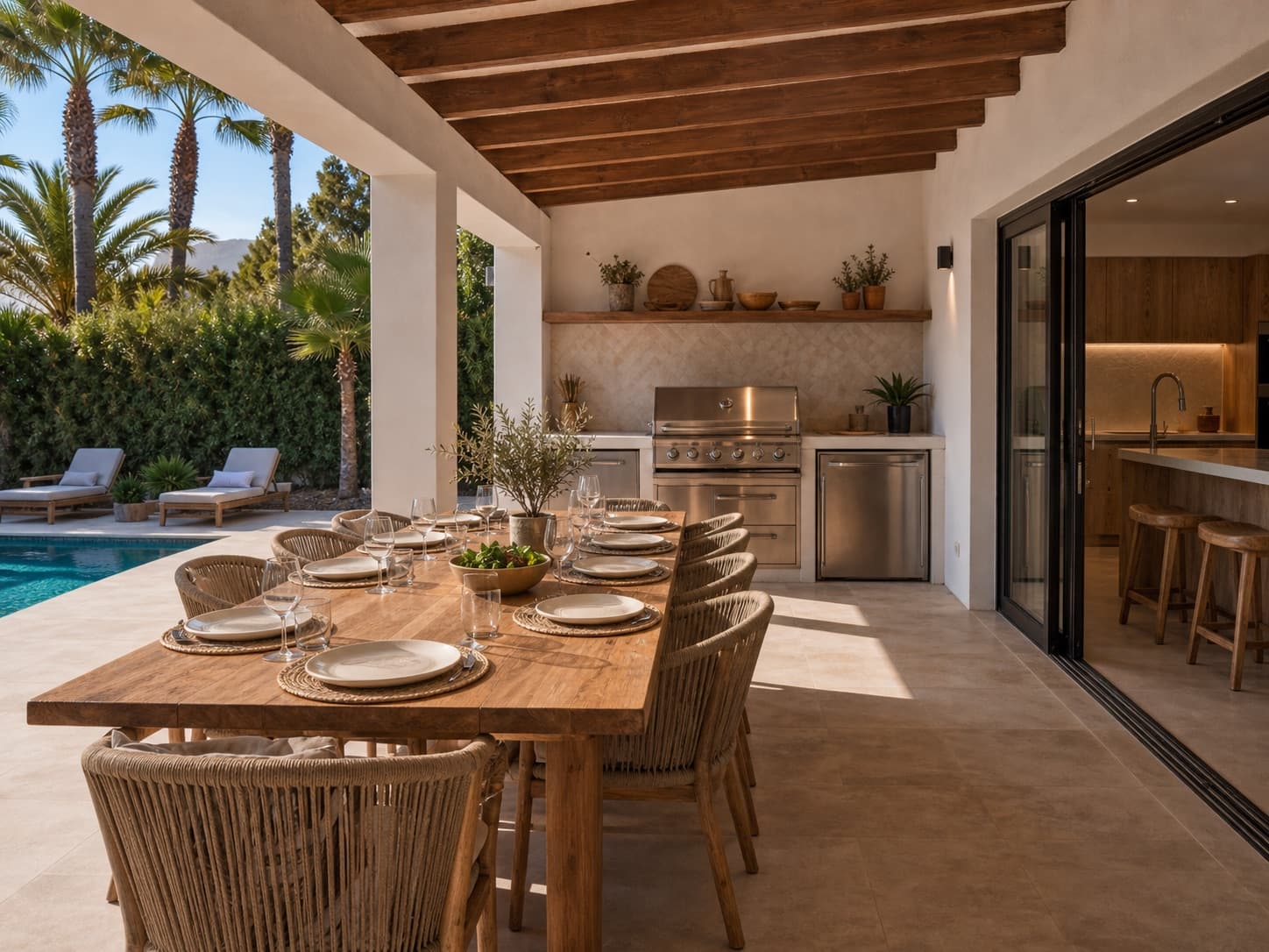 Sant Jordi Outdoor Kitchen villa preview